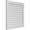 Ekena Millwork Vertical Surface Mount PVC Gable Vent: Non-Functional, w/3-1/2"W x 1"H, Standard Frame, 38"W x 38"H GVPVE38X3801SN - alternate 2